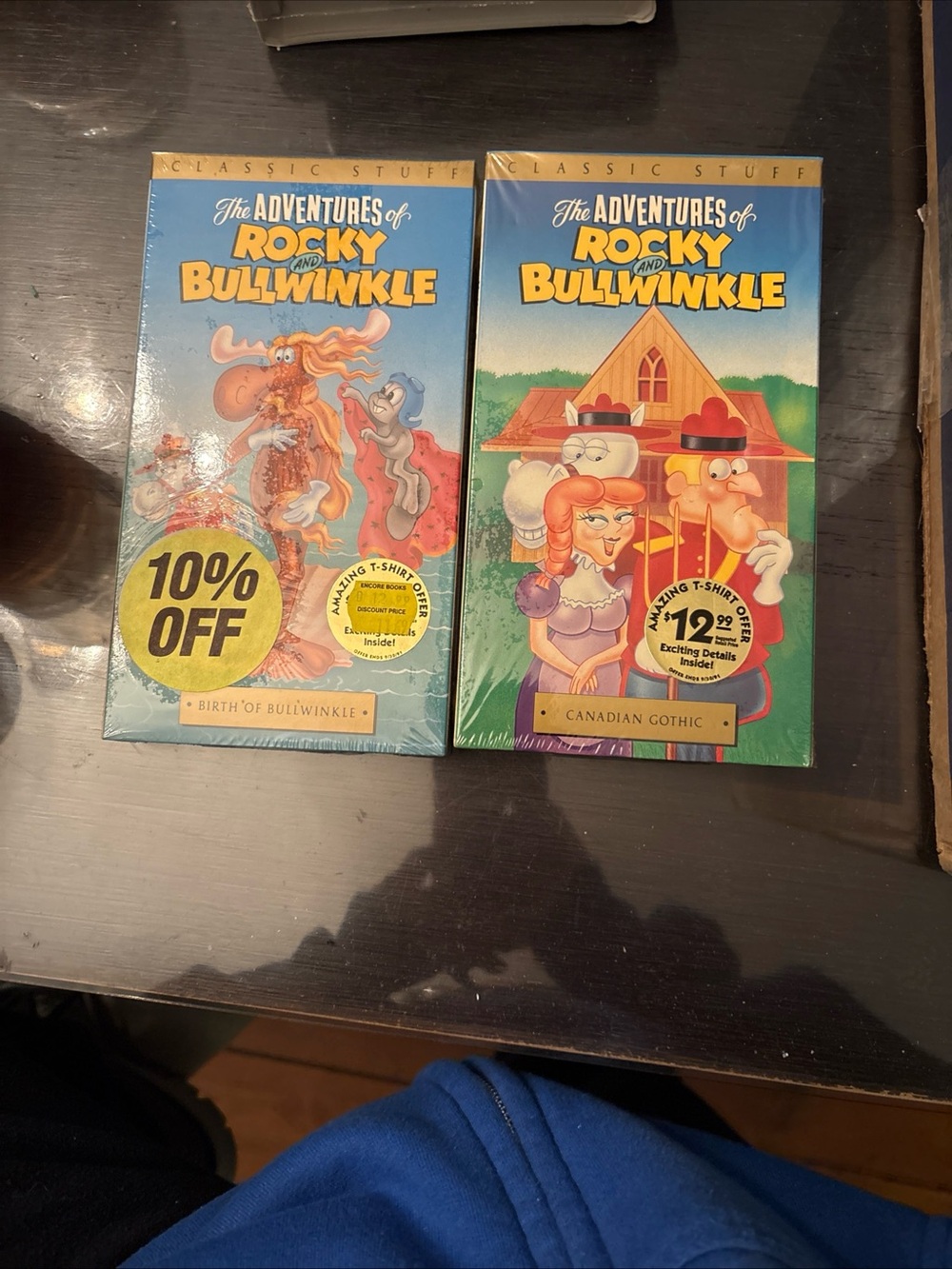 The Adventures of Rocky and Bullwinkle VHS Lot - 1-8